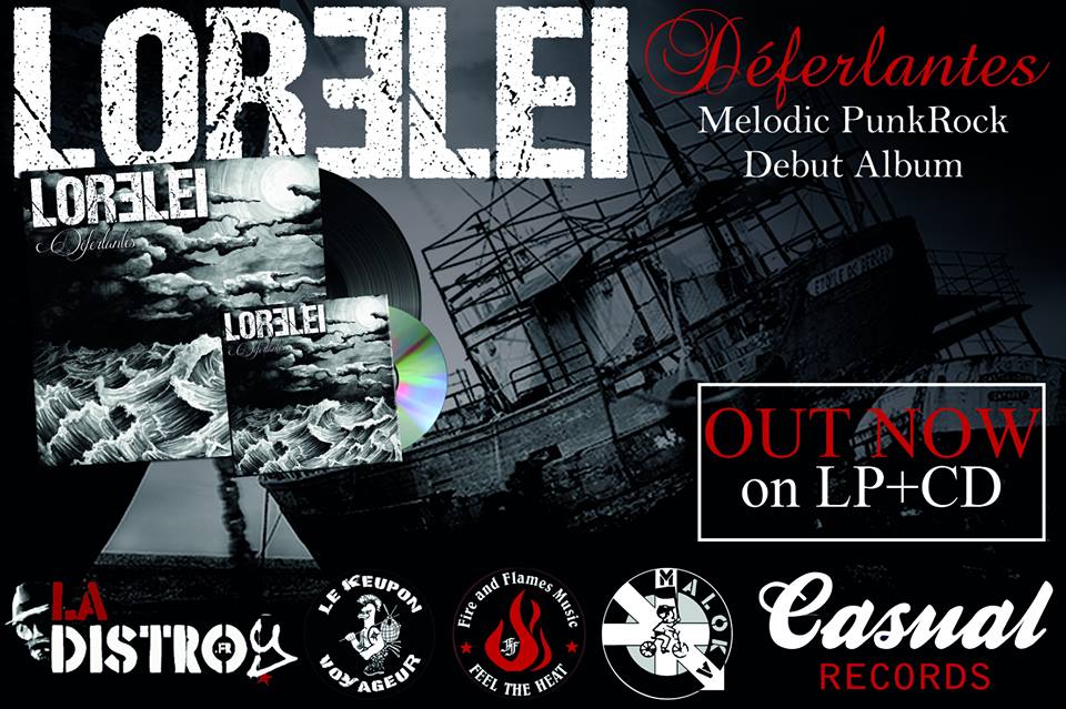 LORELEI „Déferlantes“ LP + CD (FFM041) OUT NOW!