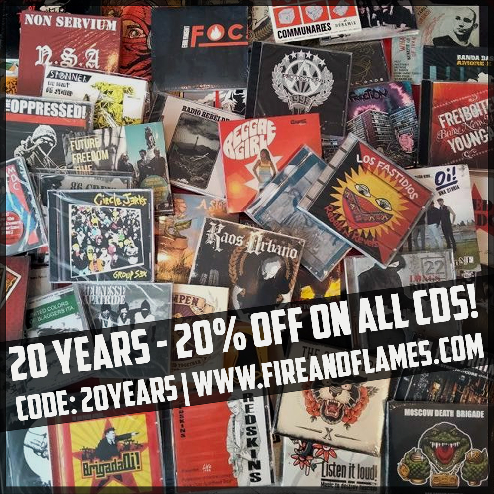 20 Years – 20% Off on all CDs!